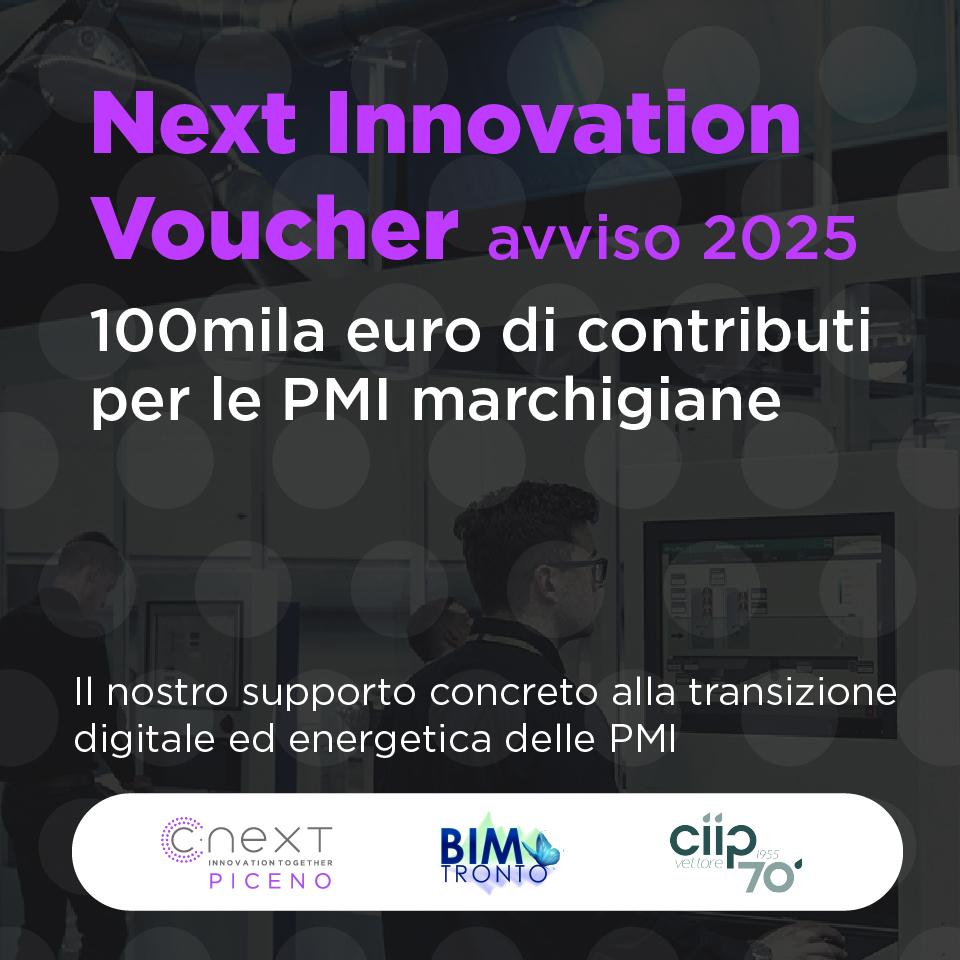 Next Innovation Voucher: 100mila euro di contributi per le PMI marchigiane